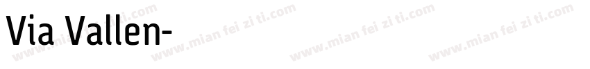 Via Vallen字体转换